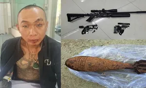 Nhóm chơi ma túy nổ súng chống trả công an