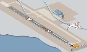 Đường hạ cánh của máy bay Jeju Air trước thảm họa Đường hạ cánh của máy bay Jeju Air trước thảm họa