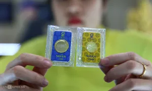 Mỗi lượng vàng giảm thêm vài trăm ngàn đồng Mỗi lượng vàng giảm thêm vài trăm ngàn đồng