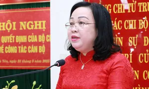 Bà Cao Thị Hòa An làm Bí thư Tỉnh ủy Phú Yên Bà Cao Thị Hòa An làm Bí thư Tỉnh ủy Phú Yên