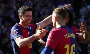 Barca có 20 trận ghi bốn bàn Barca có 20 trận ghi bốn bàn