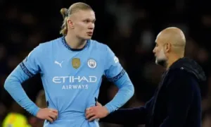 Guardiola: 'Man City cần nhiều cầu thủ vào vòng cấm hơn khi vắng Haaland' Guardiola: 'Man City cần nhiều cầu thủ vào vòng cấm hơn khi vắng Haaland'