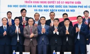 Ba đại học hàng đầu bắt tay phát triển khoa học công nghệ Ba đại học hàng đầu bắt tay phát triển khoa học công nghệ