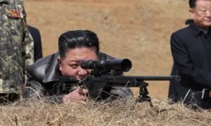 Ông Kim Jong-un bắn thử súng tỉa thế hệ mới Ông Kim Jong-un bắn thử súng tỉa thế hệ mới