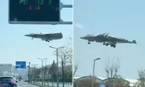 Xuất hiện video chiến đấu cơ kiểu mới của Trung Quốc Xuất hiện video chiến đấu cơ kiểu mới của Trung Quốc