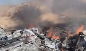 UAV Reaper của Mỹ bị Houthi bắn rơi, cháy rụi UAV Reaper của Mỹ bị Houthi bắn rơi, cháy rụi