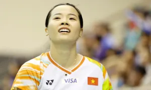 Thùy Linh thua tay vợt kém 370 bậc ở giải Hàn Quốc Mở rộng