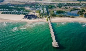 Cảnh sắc Hồ Tràm xuất hiện trong teaser DNSE Aquaman Vietnam 2024