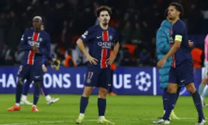 PSG thua Atletico phút cuối ở Champions League
