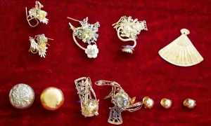 Bộ nữ trang dâng cúng nữ tướng Lê Chân trở thành bảo vật quốc gia Bộ nữ trang dâng cúng nữ tướng Lê Chân trở thành bảo vật quốc gia