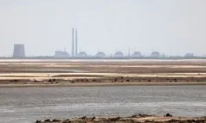 Nhà máy điện hạt nhân thành tiêu điểm đàm phán ở Ukraine Nhà máy điện hạt nhân thành tiêu điểm đàm phán ở Ukraine
