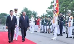 Hàn Quốc bắn 21 loạt đại bác đón Tổng Bí thư Tô Lâm Hàn Quốc bắn 21 loạt đại bác đón Tổng Bí thư Tô Lâm