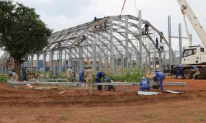 Bộ đội Việt Nam xây kho hậu cần chiến lược cho Phái bộ UNISFA Bộ đội Việt Nam xây kho hậu cần chiến lược cho Phái bộ UNISFA
