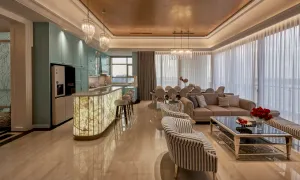 Căn penthouse 250 m2 mang tinh thần cổ điển, nghệ thuật Căn penthouse 250 m2 mang tinh thần cổ điển, nghệ thuật