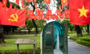 Lần đầu mở cửa di tích cách mạng hầm Cơ yếu Lần đầu mở cửa di tích cách mạng hầm Cơ yếu